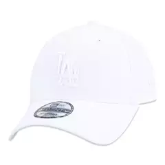 Boné New Era 9TWENTY MLB Los Angeles Dodgers Aba Curva Branco