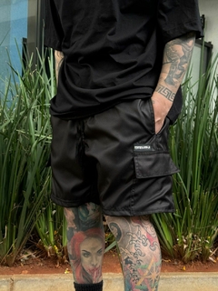 Shorts Maf Cargo Sarja Black - comprar online