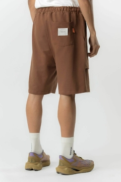 Sweatshorts Astrounat Thesaint - Brown na internet