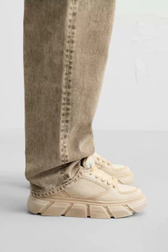 Pants Garimpo23 Brown Basic Straight - comprar online