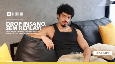 Imagem do banner rotativo Lucatorre store