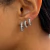 TRIO JOINHA ARGOLA CRAVEJADO - comprar online