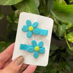 Hair clips flor