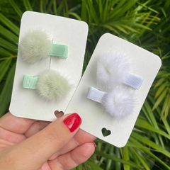 Par pompom baby