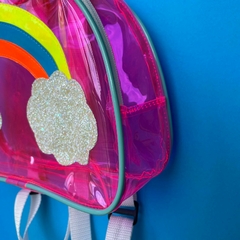 Mochila arco-íris na internet
