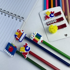Trio hair clips personalizado - comprar online