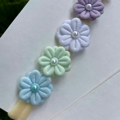 Faixinha flores - comprar online