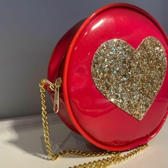 Bolsa coração vermelha - Miss Mimi