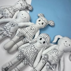Boneca pinta e lava Stitch - Miss Mimi