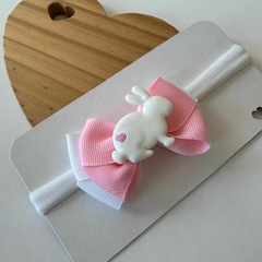 Faixinha Baby coelho branco - comprar online