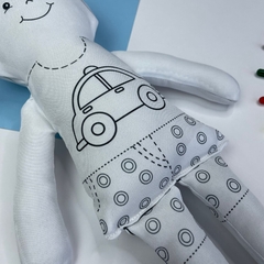 Boneco pinta e lava Carrinho na internet