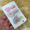 Hair clips patinha
