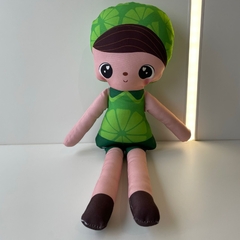 Boneca de pano colors Limão