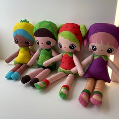 Boneca de pano colors Melancia - loja online