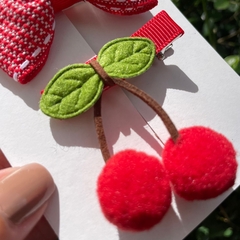 Hair clips cereja - loja online