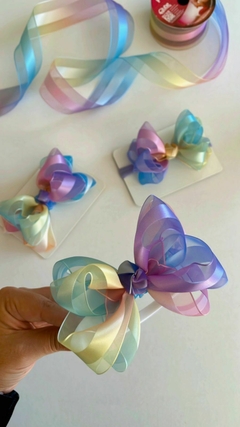 Laço organza colors