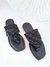Chinelo Preto Tricot - loja online