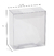 40 Caixa de Acetato Transparente 14,5x13,5x6,5 cm Caixa para presente lembrancinha embalagem