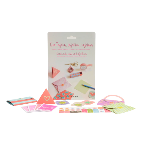 Crea tarjetas, tarjetas y tarjetones