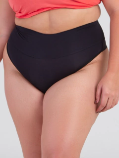 Imagem do Kit 3 calcinha gestante e pós parto fio cós alto cor sortida