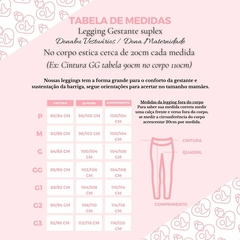 1 legging gestante + 1 bermuda ciclista gestante + 1 shorts curto gestante - Dona Maternidade