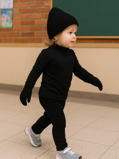 Conjunto Térmico Infantil Escolar Menina Menino Segunda Pele Uniforme Unissex - Dona Maternidade