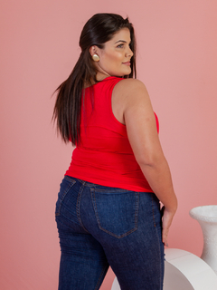 Regata amamentação plus size com abertura