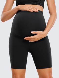 Shorts gestante curto suplex conforto e sustentação para a barriga - Dona Maternidade