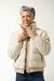 Campera Puffer Corderito Beige en internet