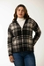 Campera Cuadros Negro - comprar online