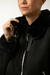Imagen de Campera Gamuzada Negro