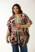 Ruana Floral Mix Beige - comprar online