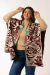 Ruana Floral Mix Beige - Lago Puelo