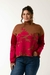 Polera Floral Chocolate - comprar online