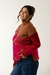Polera Floral Chocolate en internet