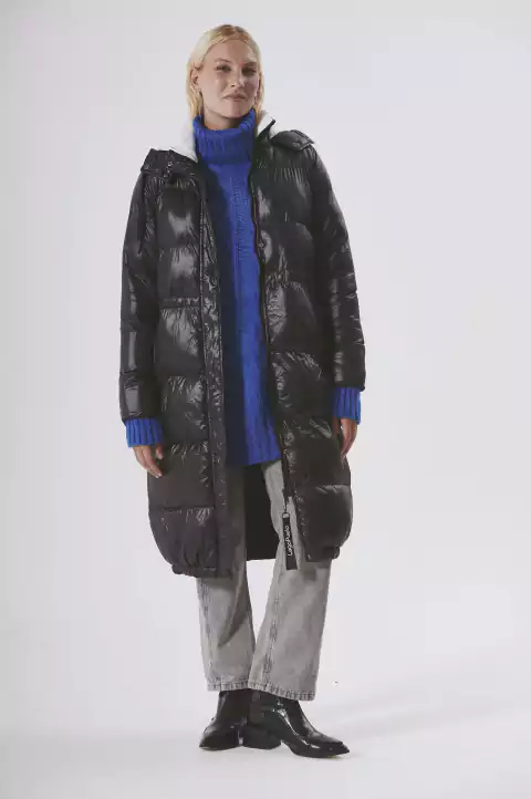 Campera Puffer Gaia Negro