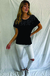 Remera Animal Strass