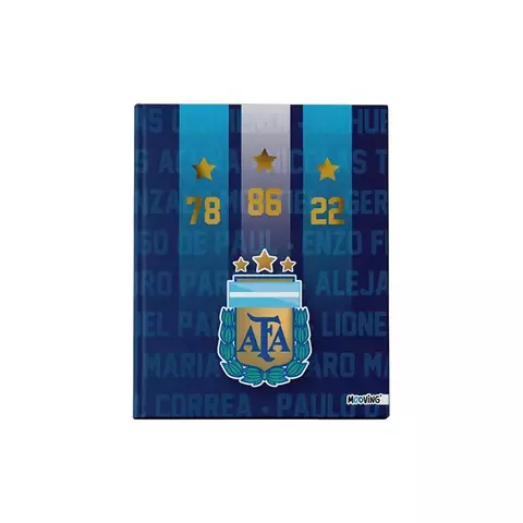 Cuaderno 19,5 x 24 Mooving tapa dura 48 hs Afa