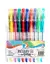 ROLLER EZCO GEL GLITTER X 10 COLORES