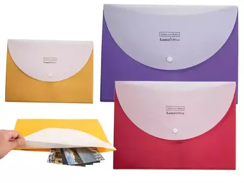 SOBRE A4 CON BOTON DOBLE - comprar online