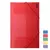 CARPETA 3 SOLAPAS CON ELASTICO TRANSPARENTE COLOR DOBLE OFICIO AVIOS - comprar online