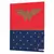 CARPETA 3 SOLAPAS CON ELASTICO WONDER WOMAN MOOVING - comprar online