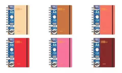 Libreta Rideo con elastico a6 Summer - comprar online