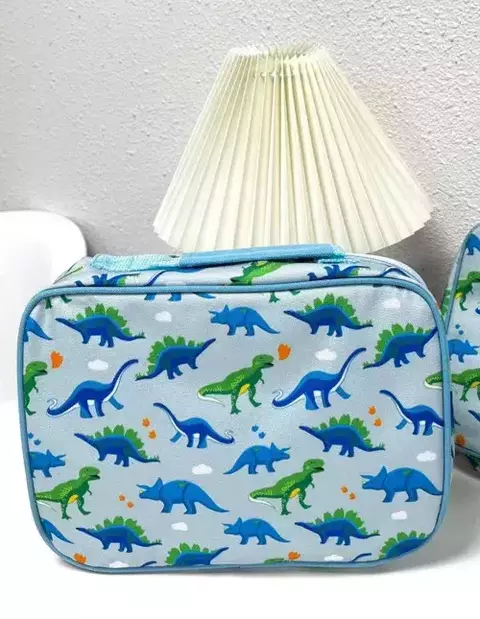 LUNCHERA BOLSO TERMICO DINOSAURIOS 16*19*7