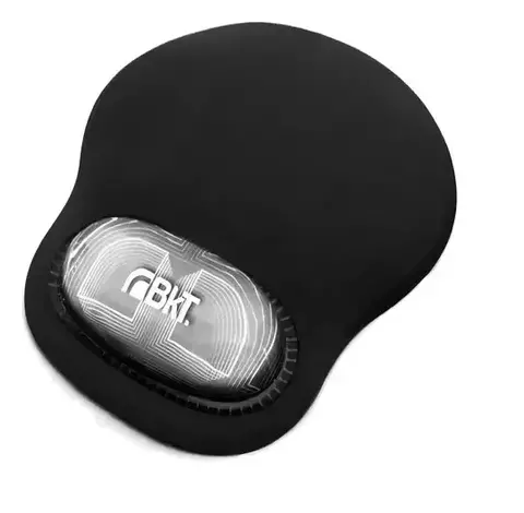 Mouse pad con gel bkt ergonomico negro