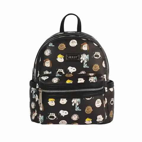 Mochila Mooving mini bag Snoopy espalda 11"