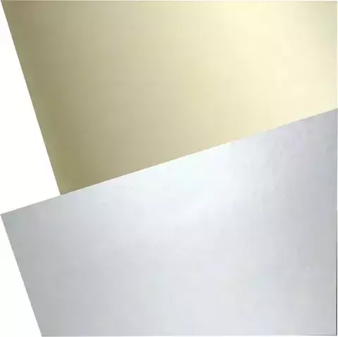 CARTULINA METALIZADA ORO PLATA