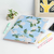 Carpeta clasificadora A4 6 divisiones CUTE con elástico celeste FW