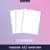 Repuesto A5 LISO cuaderno inteligente x80 hojas de 90 gramos punto cero