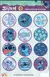 Stickers adhesivos Stitch x 24u - comprar online